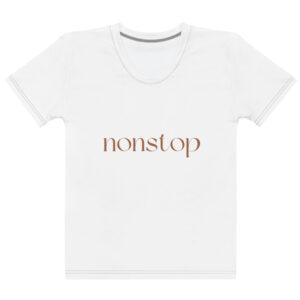 Women's T-shirt "Nonstop"