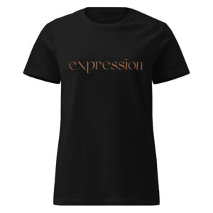 Women’s basic softstyle t-shirt "EXPRESSION"