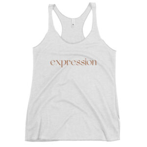 Women's Racerback Tank "EXPRESSION"