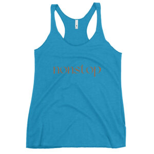 Women's Racerback Tank "Nonstop"