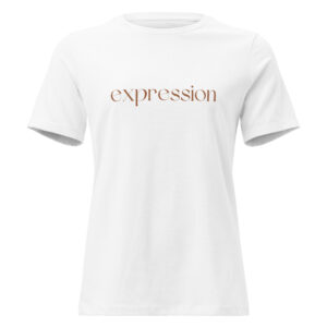 Women's Relaxed T-Shirt "EXPRESSION"