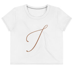 All-Over Print Crop Tee