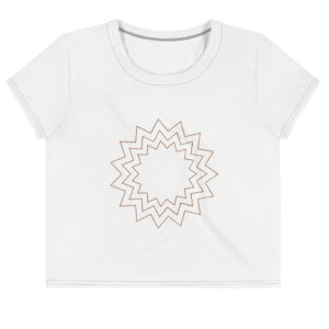 All-Over Print Crop Tee