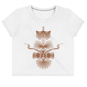 All-Over Print Crop Tee