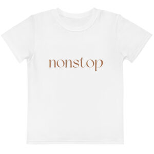 Kids cotton crew neck t-shirt