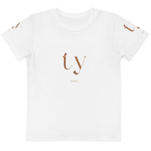 Kids cotton crew neck t-shirt