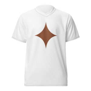 Recycled unisex sports jersey "Diamond"