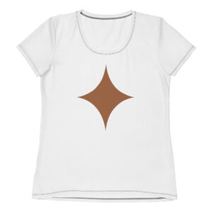 Women's athletic t-shirt "Diamond"