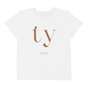 Youth cotton crew neck t-shirt