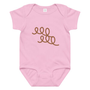 Baby jersey bodysuit