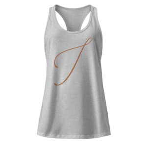 Women’s fitted racerback tank top