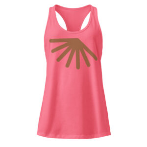 Women’s fitted racerback tank top