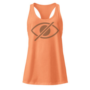 Women’s fitted racerback tank top