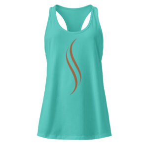 Women’s fitted racerback tank top