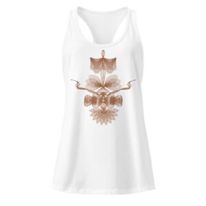 Women’s fitted racerback tank top