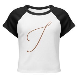 Women’s micro rib raglan baby tee