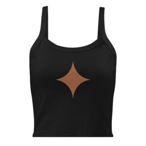 Women’s micro-rib tank top "Diamond"