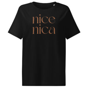 Women’s organic ribbed neck t-shirt